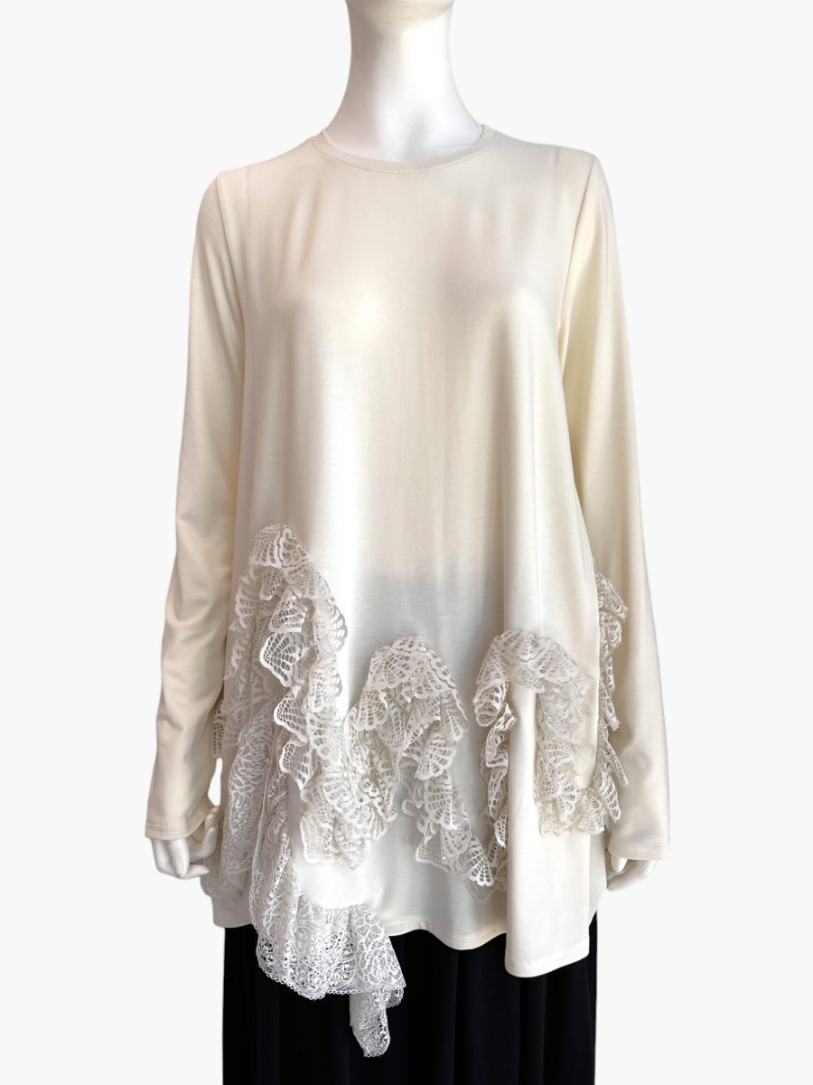 画像3: レース付き チュニック  (3)