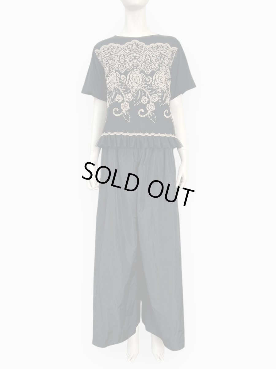 画像12: エンブロイダリーチュールレース カットソー  (12)