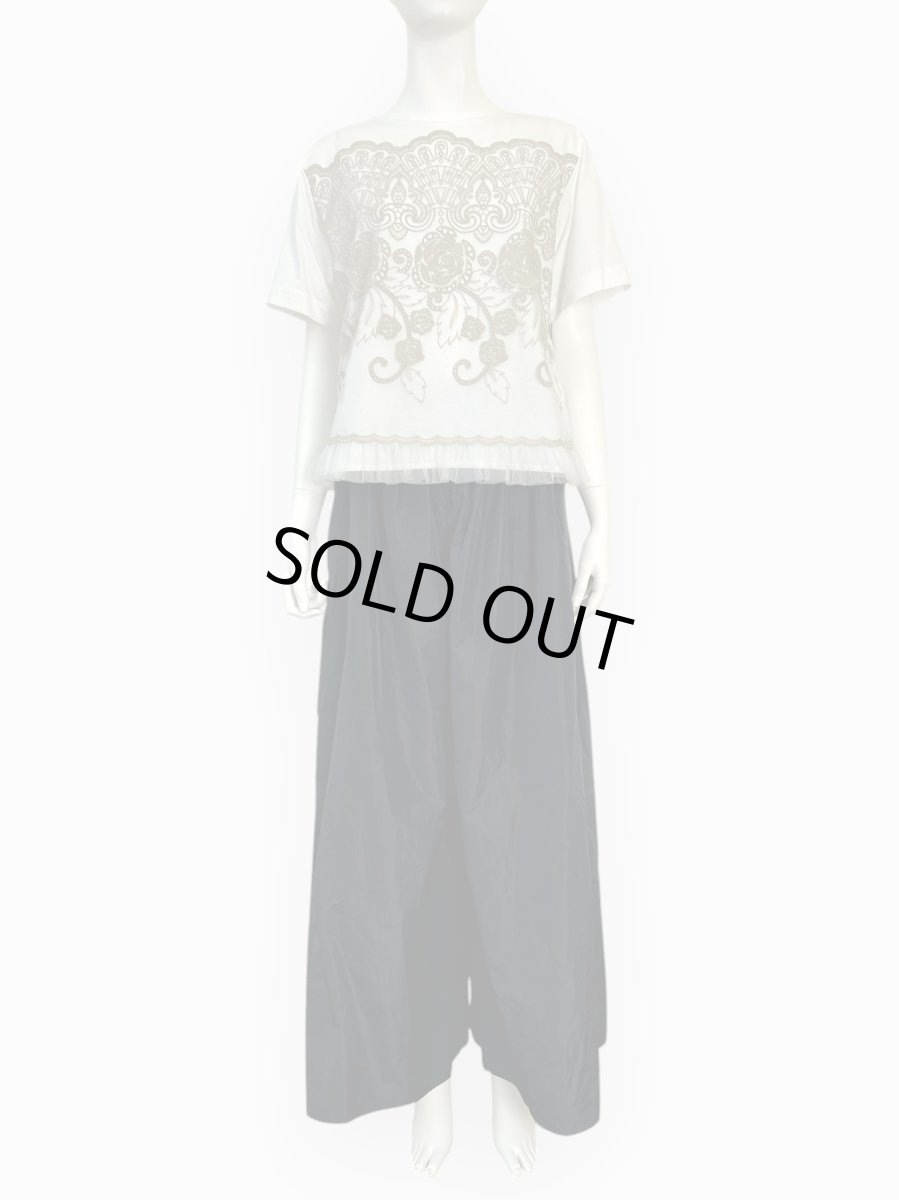 画像7: エンブロイダリーチュールレース カットソー  (7)