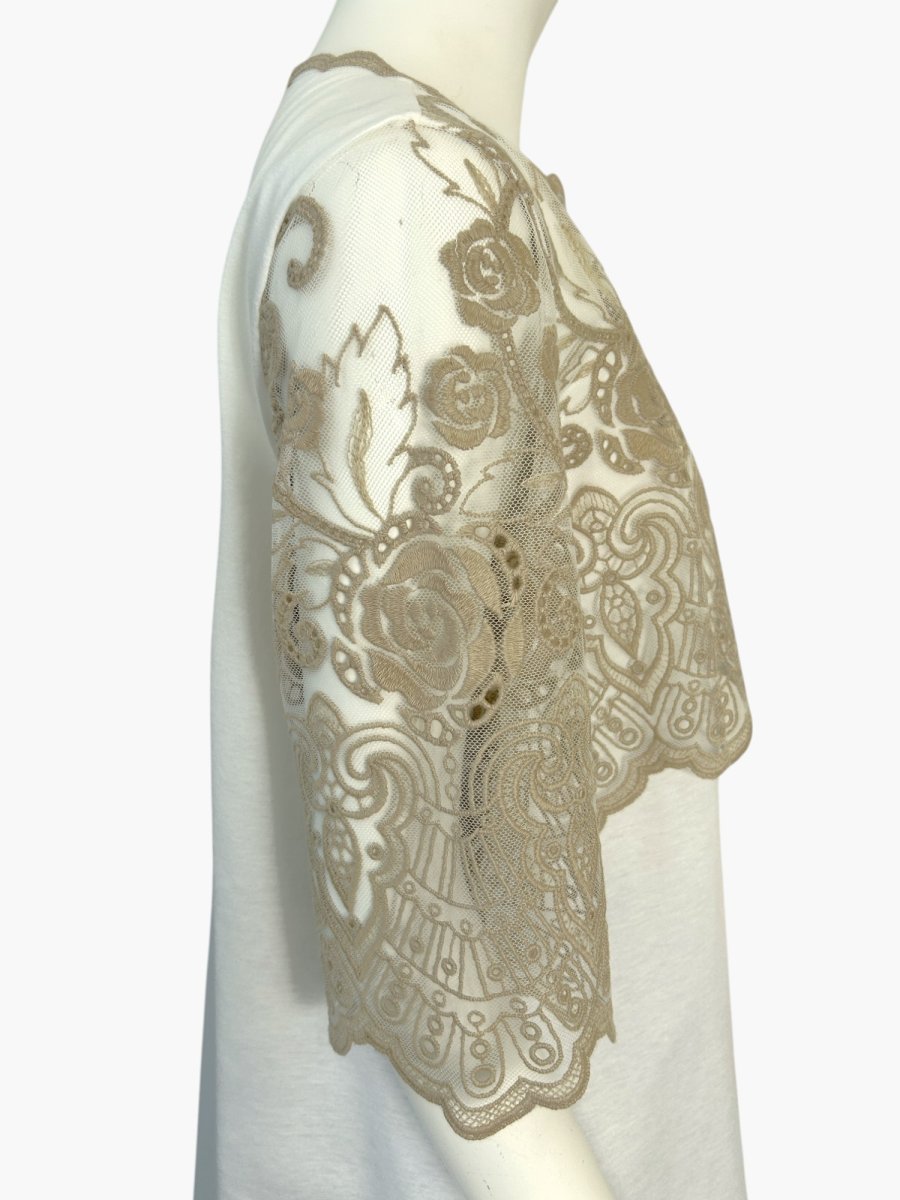 画像5: エンブロイダリーチュールレース　チュニック  (5)