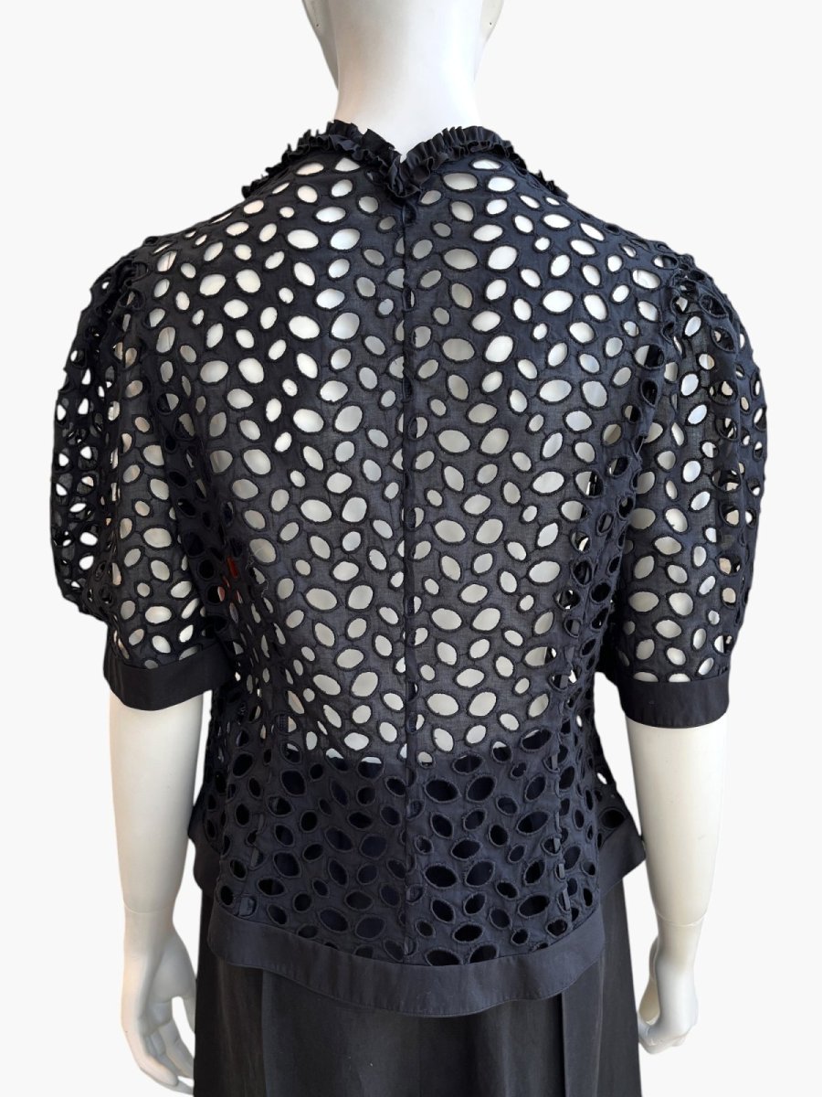 画像12: ボーラーレース　ブラウス (12)