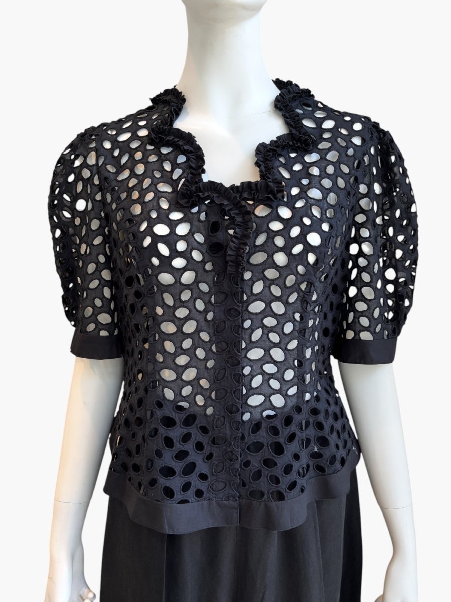 画像10: ボーラーレース　ブラウス (10)
