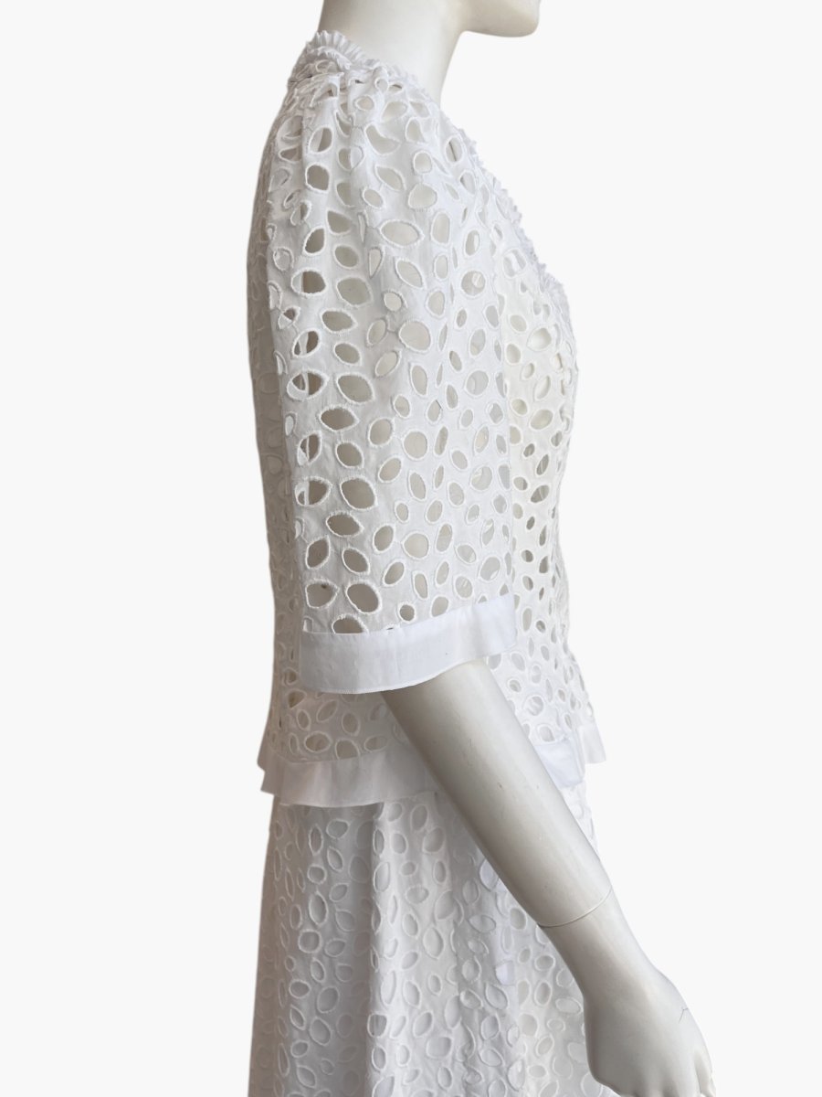 画像5: ボーラーレース　ブラウス (5)