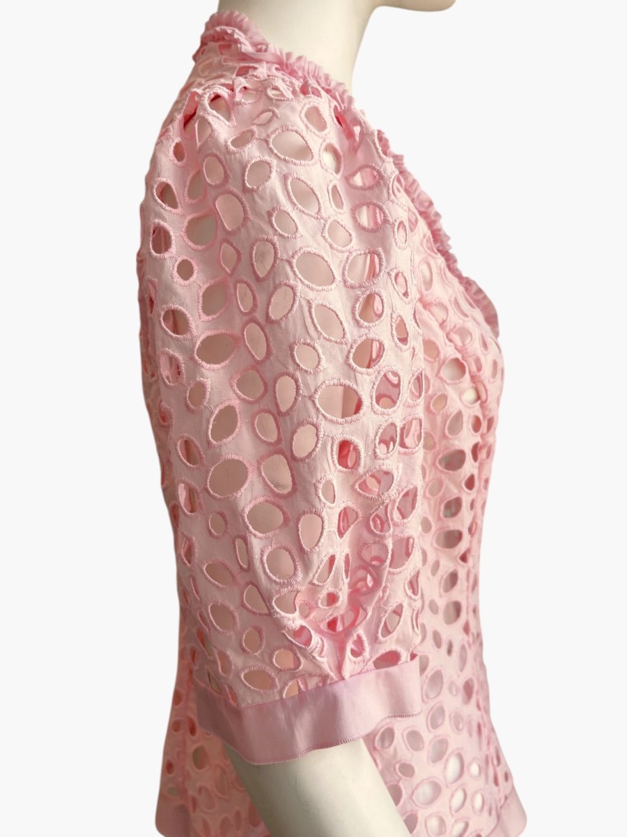 画像3: ボーラーレース　ブラウス (3)