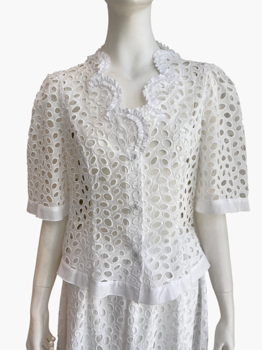 画像4: ボーラーレース　ブラウス (4)