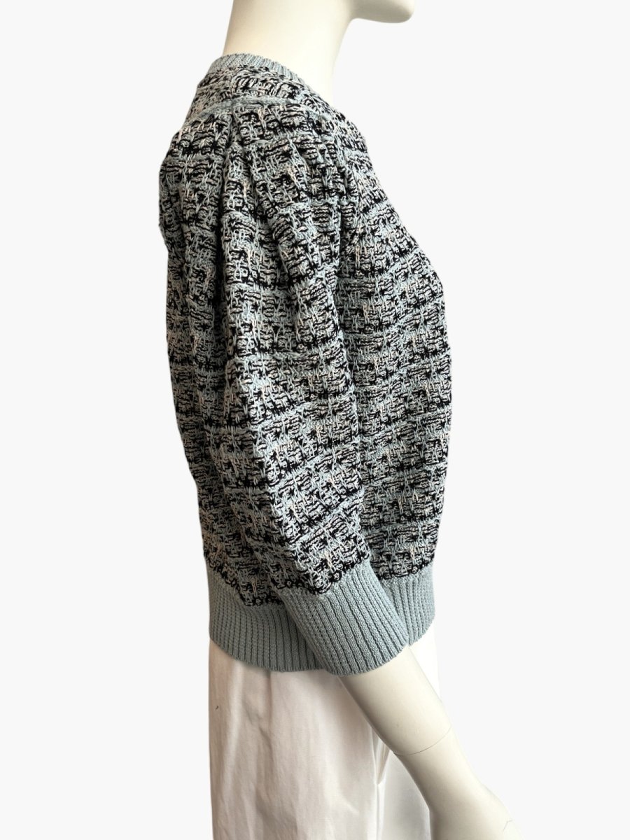 画像2: ツイードニット  (2)