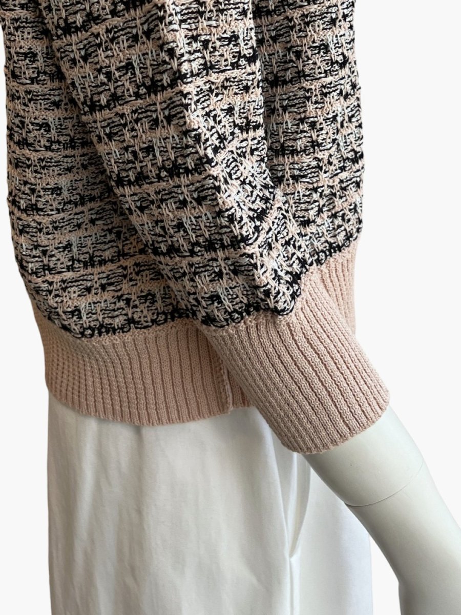 画像6: ツイードニット　カーディガン  (6)