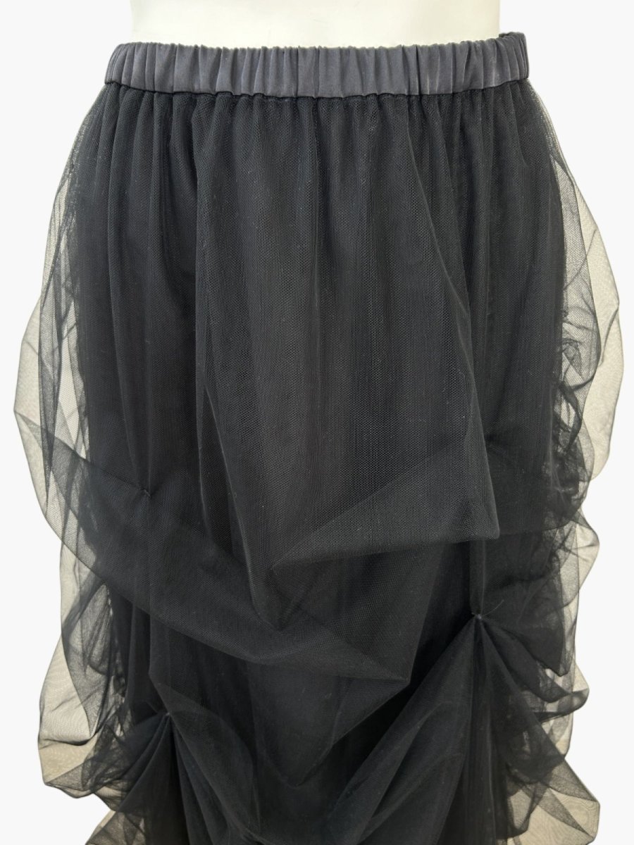 画像4: リュクスチュール ドレープスカート  (4)