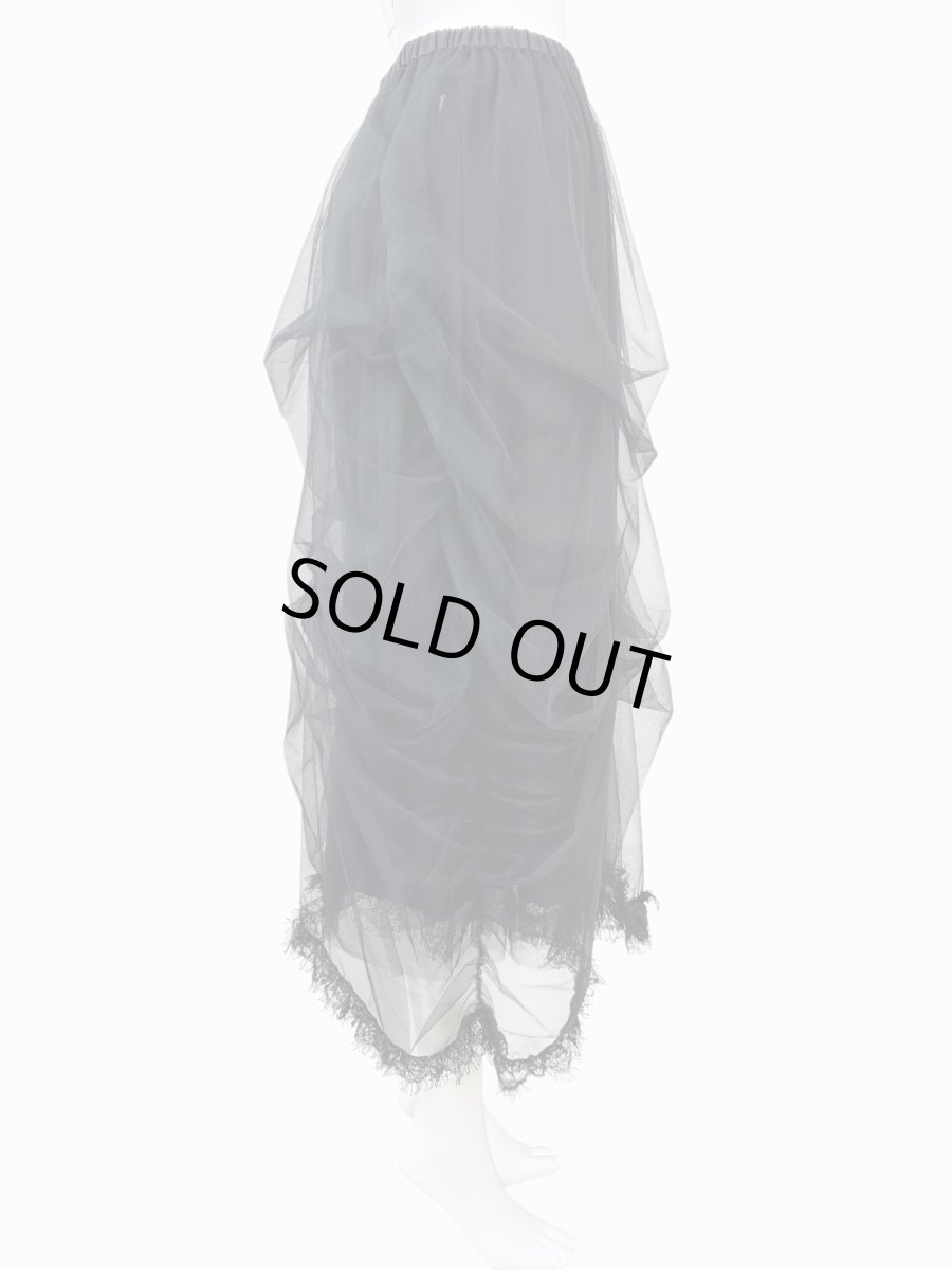 画像2: ＊リュクスチュール ドレープスカート  (2)