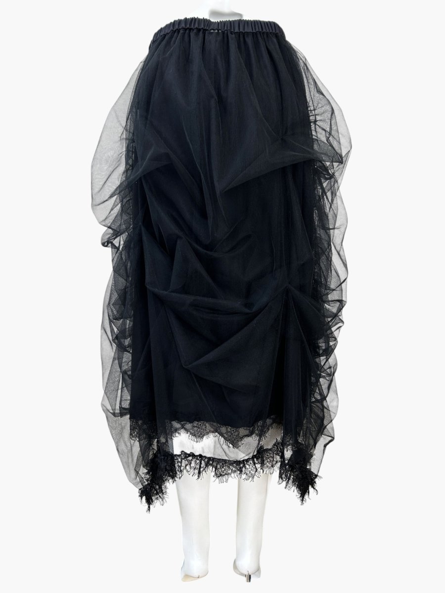 画像3: リュクスチュール ドレープスカート  (3)