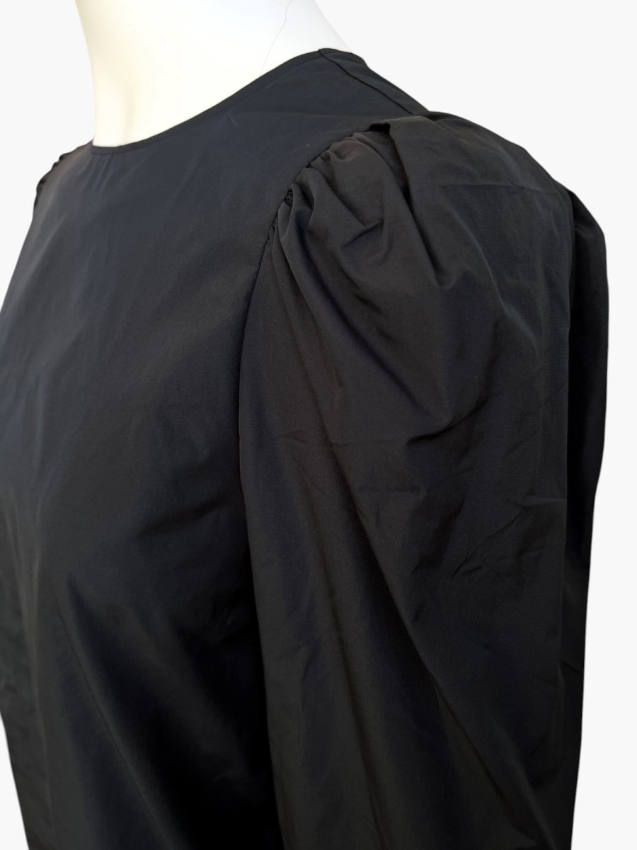 画像7: タフタ パフスリーブブラウス  (7)