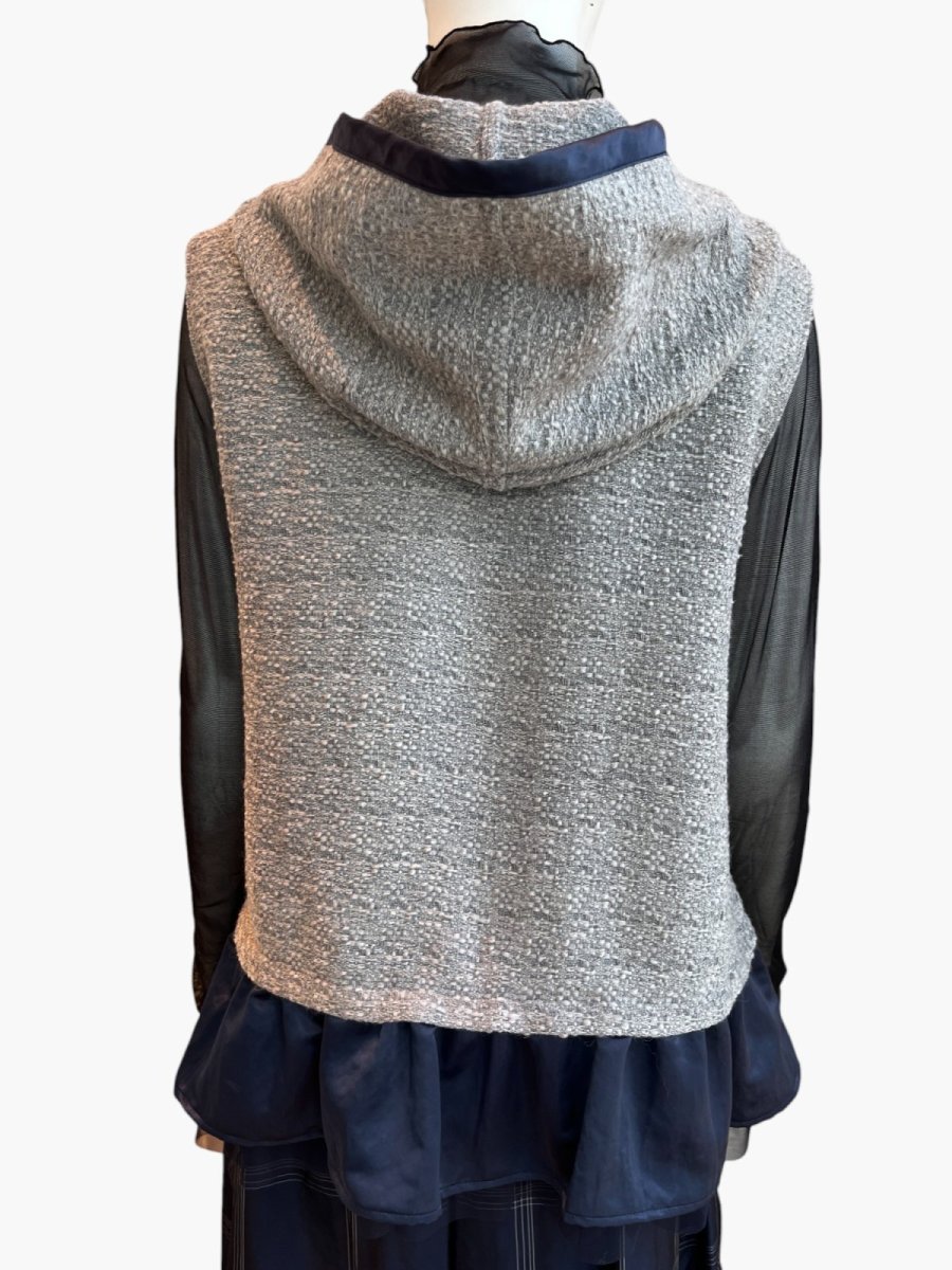 画像3: ペッパーツイード　ジレ  (3)