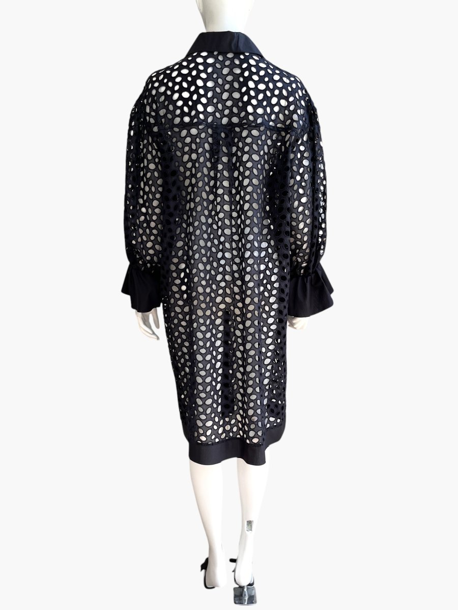 画像8: ボーラーレース　ロングジャケット (8)