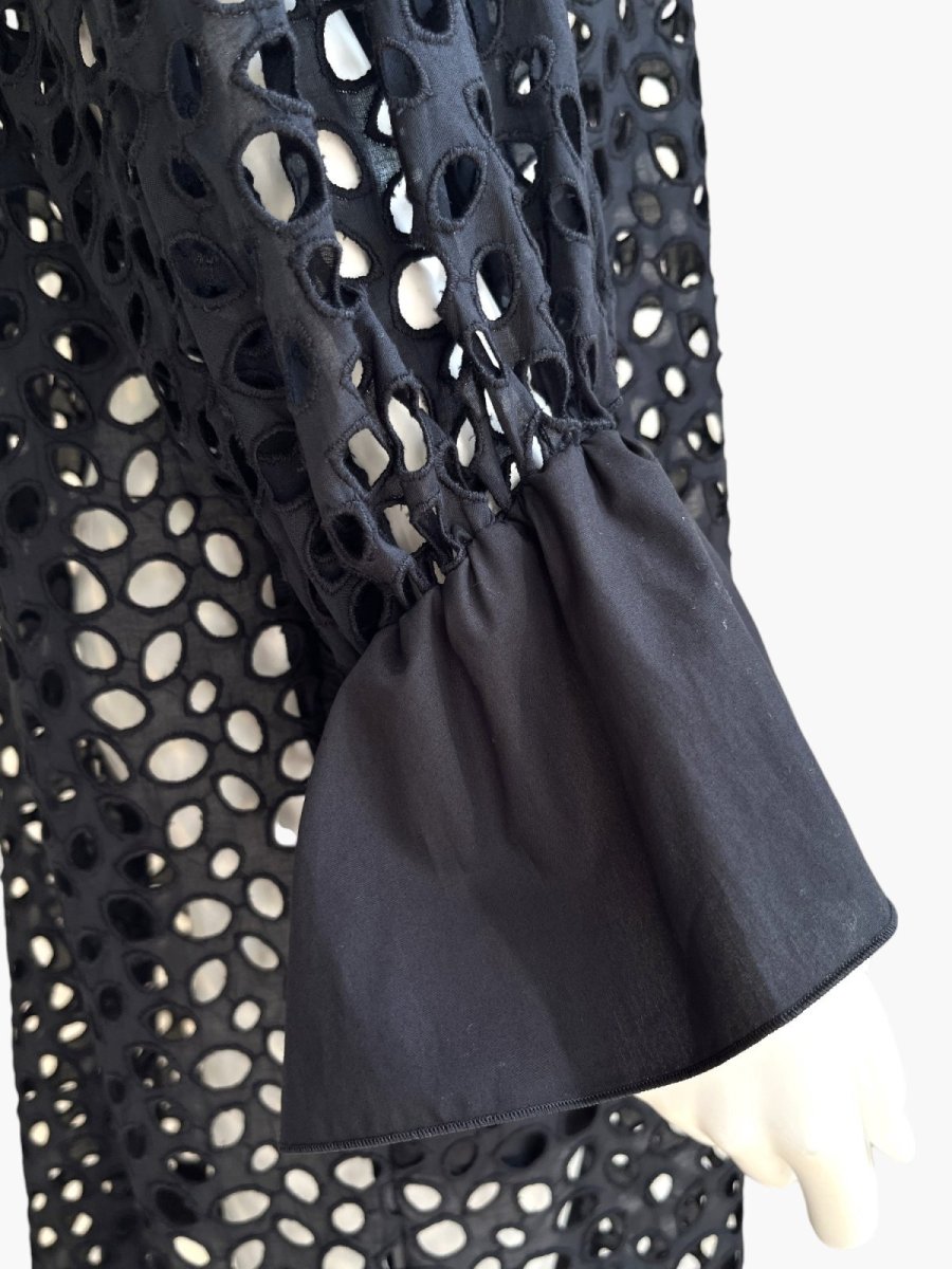 画像11: ボーラーレース　ロングジャケット (11)