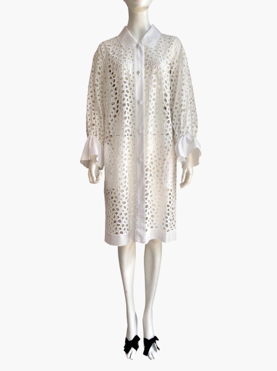 画像12: ボーラーレース　ロングジャケット (12)