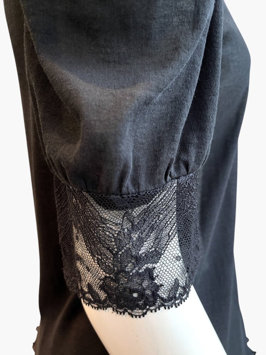 画像8: クリアーカットソー　ギャザースリーブ  (8)