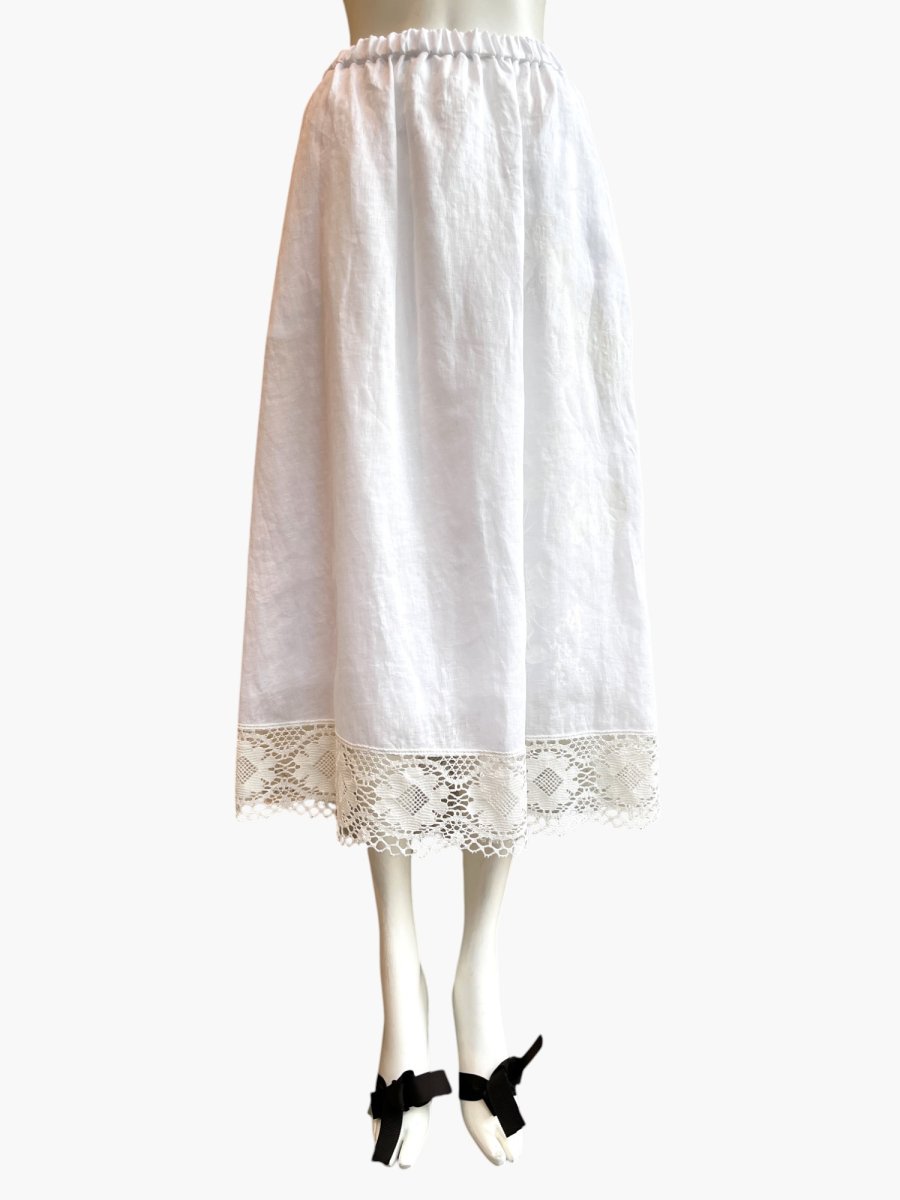 画像3: ペイントリネン　スカート  (3)