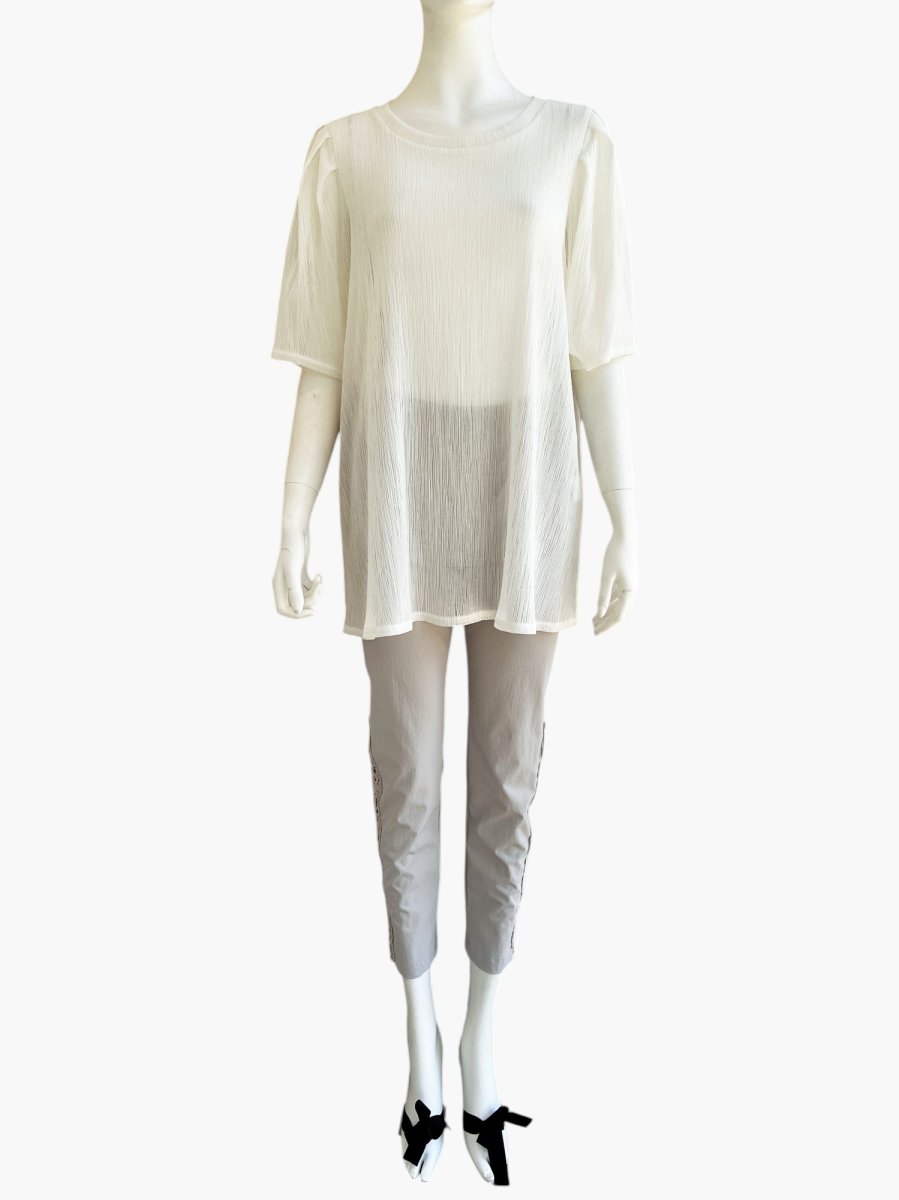 画像11: シアー楊柳　カットソー  (11)