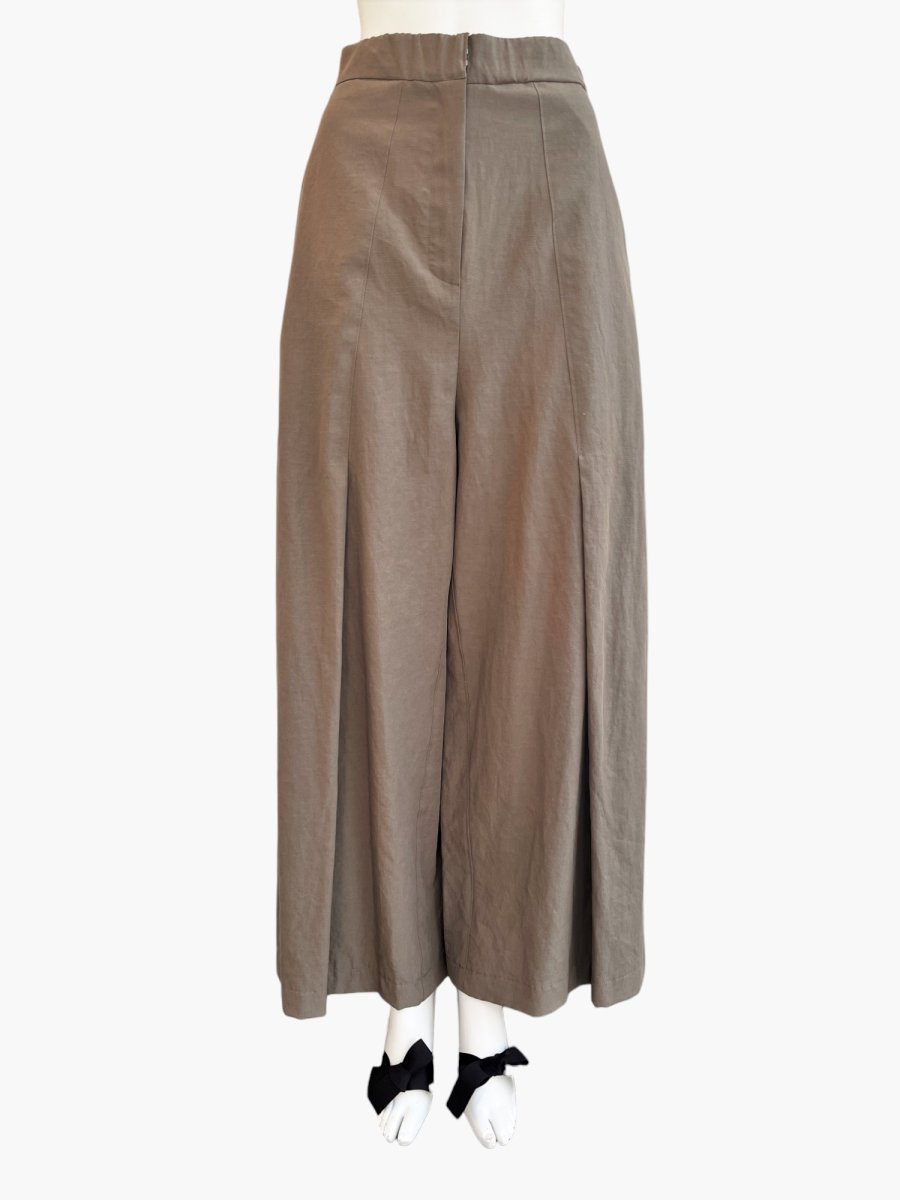 画像6: テンセル綿麻グログラン　パンツ (6)