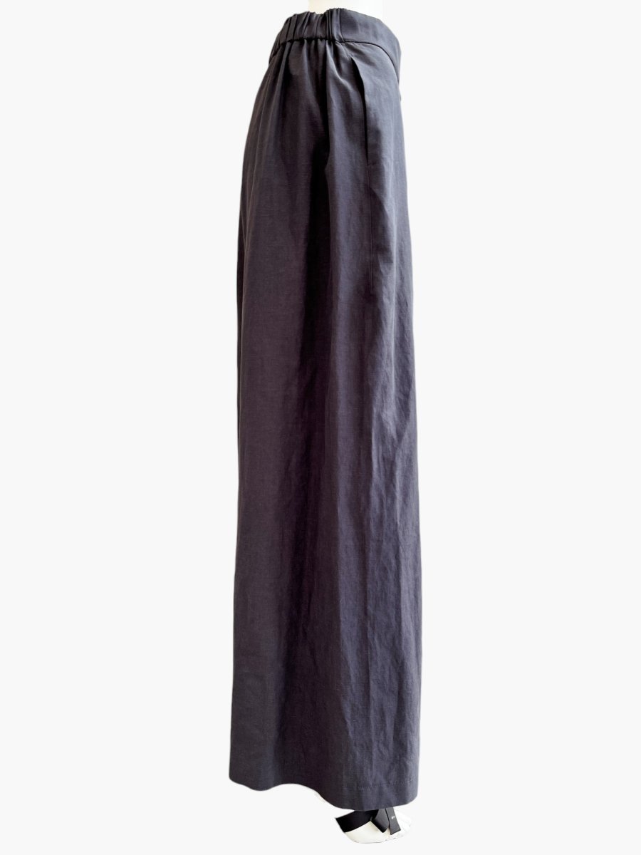 画像2: テンセル綿麻グログラン　パンツ (2)