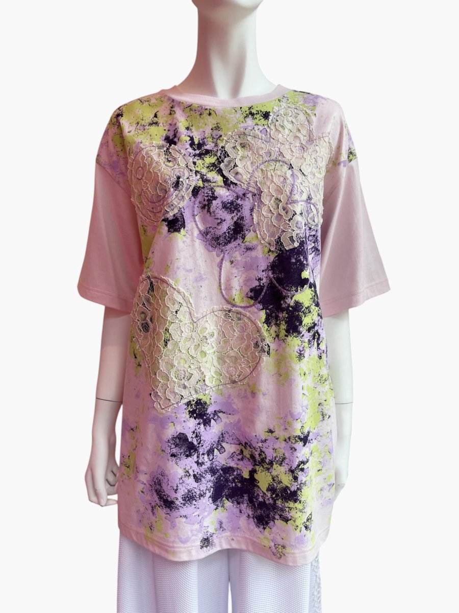 画像1: HEAT LACE　Tチュニック (1)