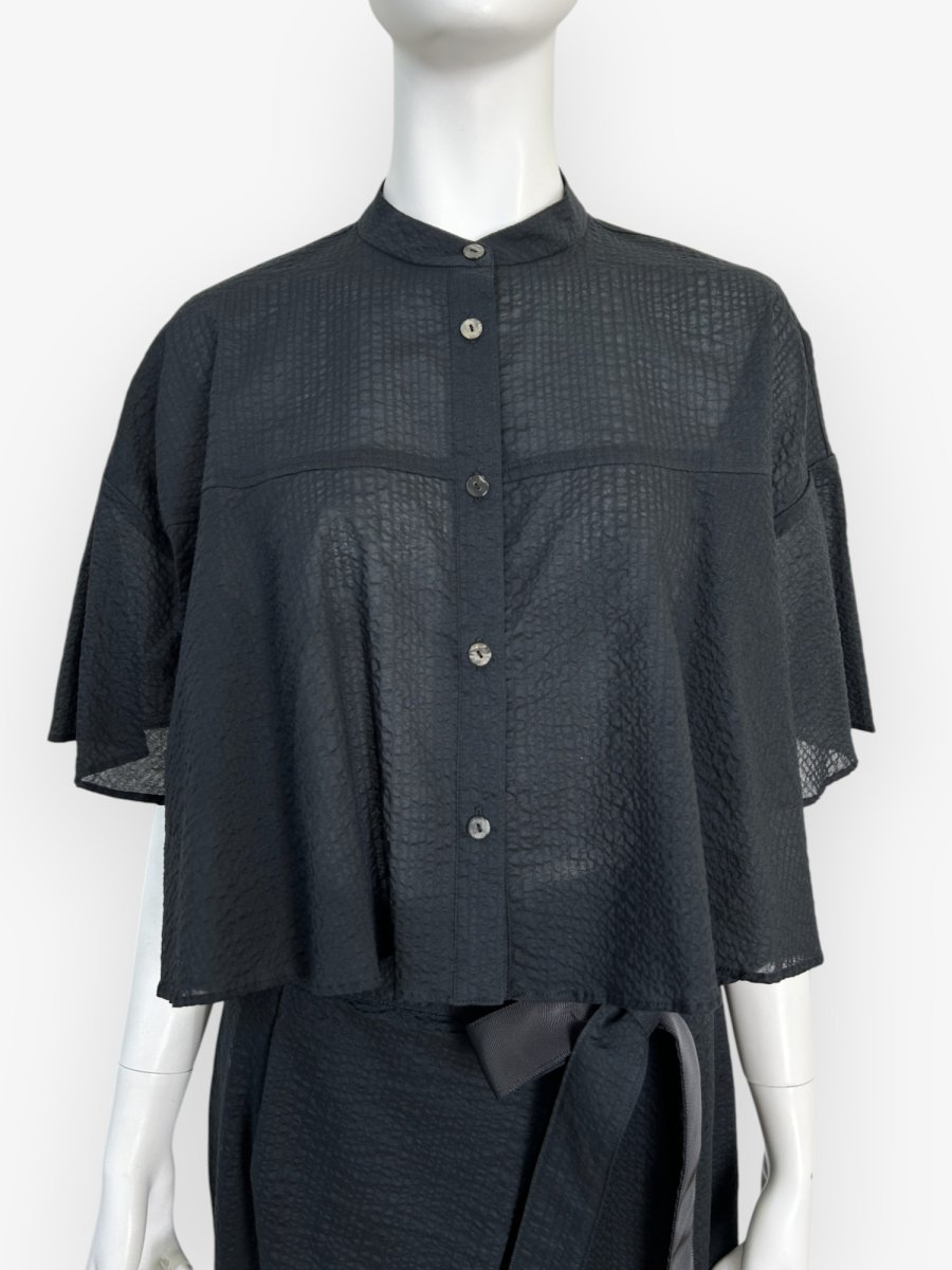 画像4: エアータンブラーリップル　ブラウス  (4)