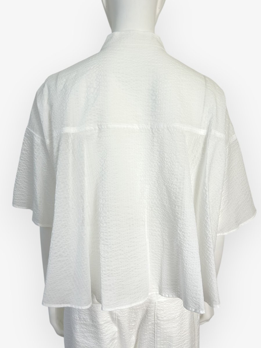 画像12: エアータンブラーリップル　ブラウス  (12)