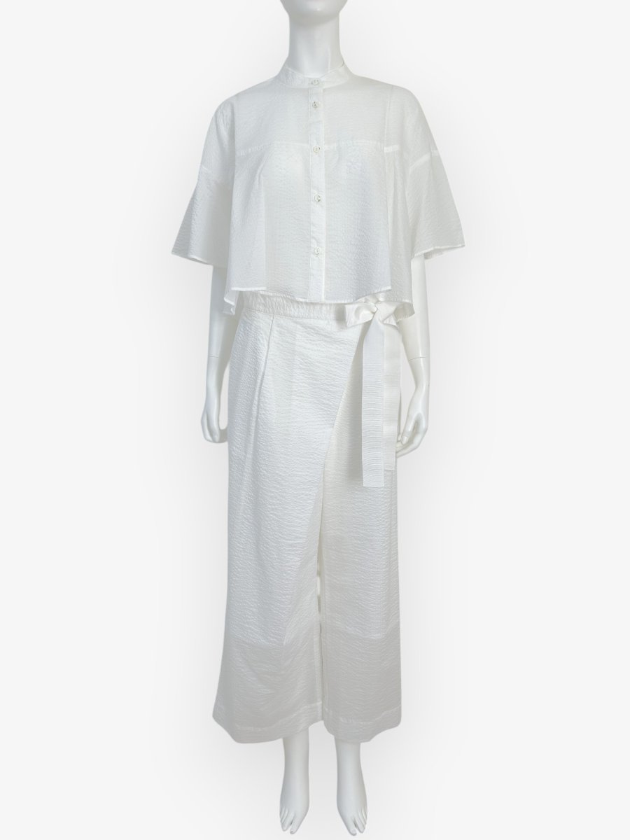 画像14: エアータンブラーリップル　ブラウス  (14)