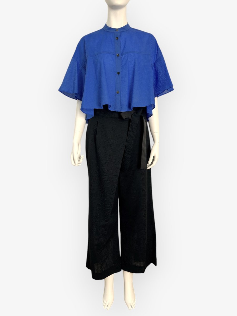 画像3: エアータンブラーリップル　ブラウス  (3)