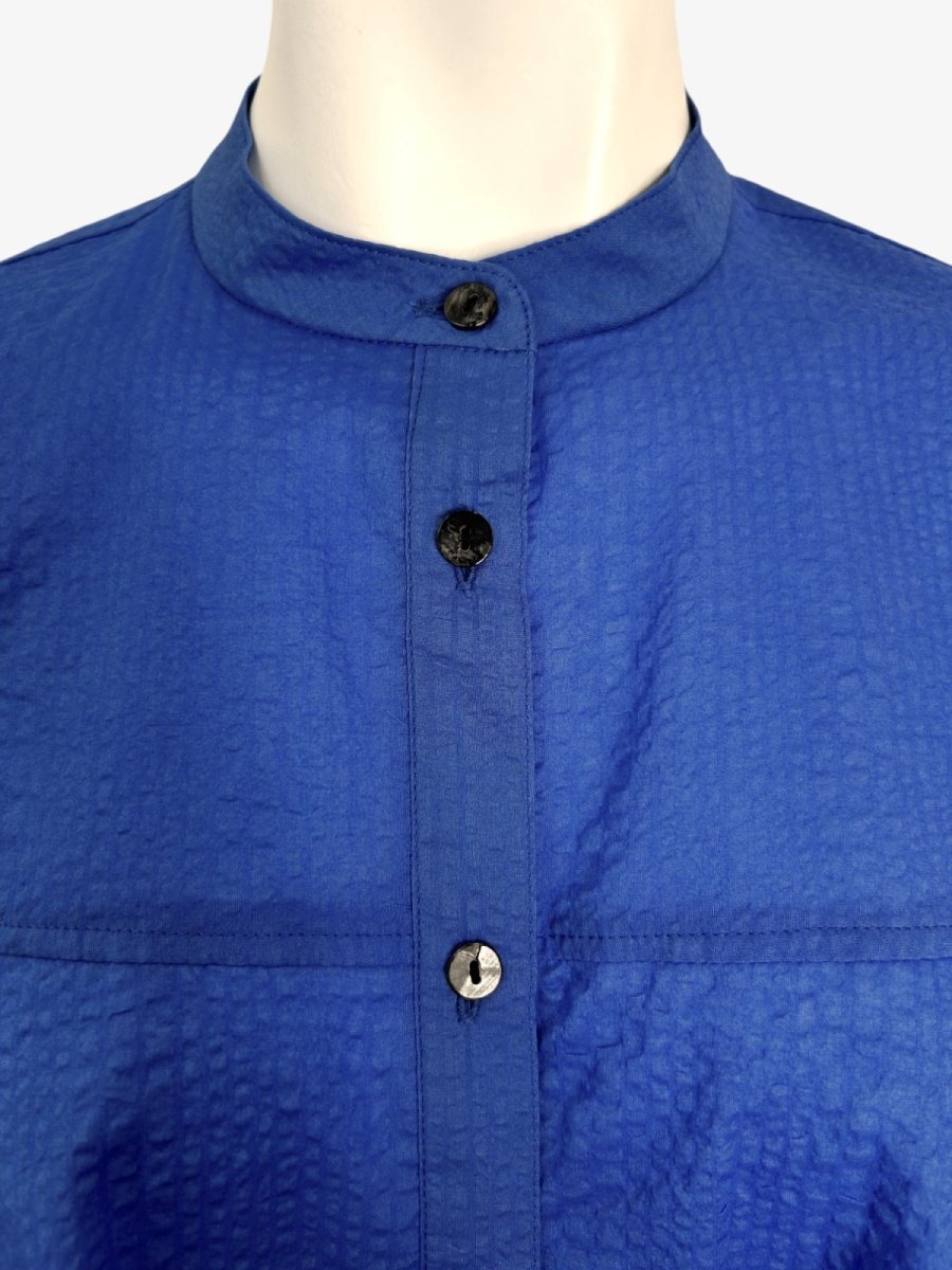 画像2: エアータンブラーリップル　ブラウス  (2)