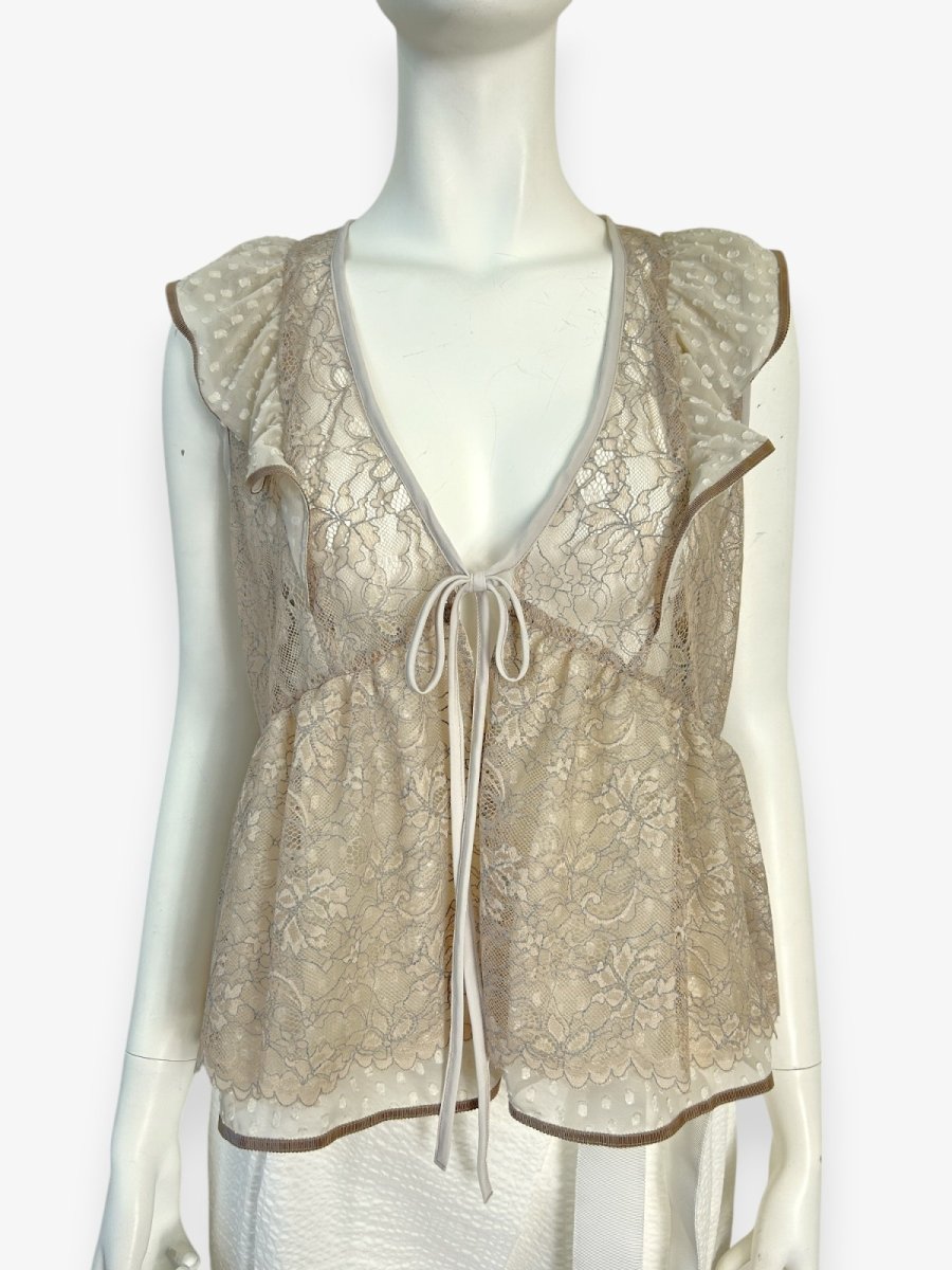 画像13: ボタニカルレース　ジレ  (13)