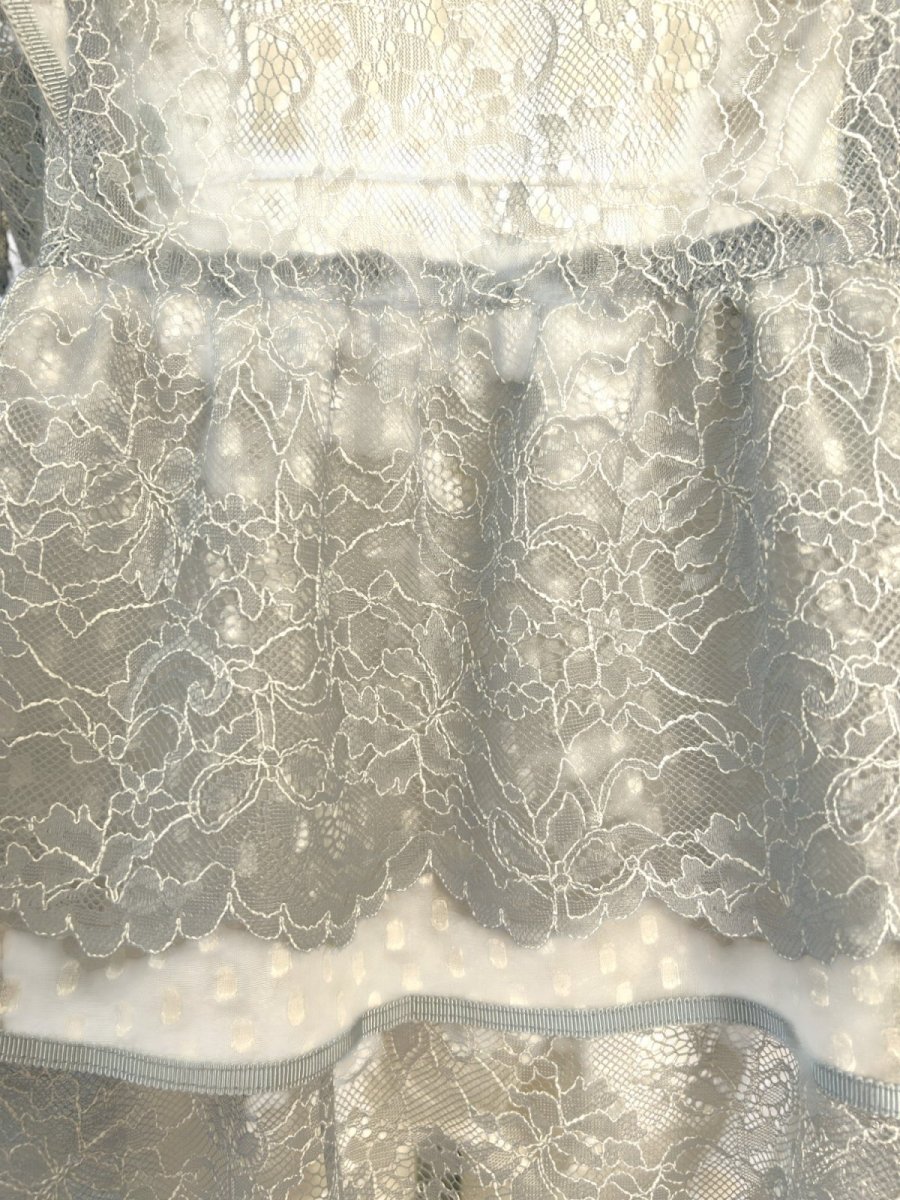 画像18: ボタニカルレース　ロングブラウス  (18)