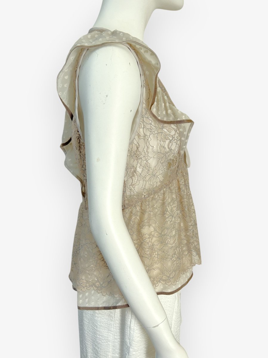 画像15: ボタニカルレース　ジレ  (15)