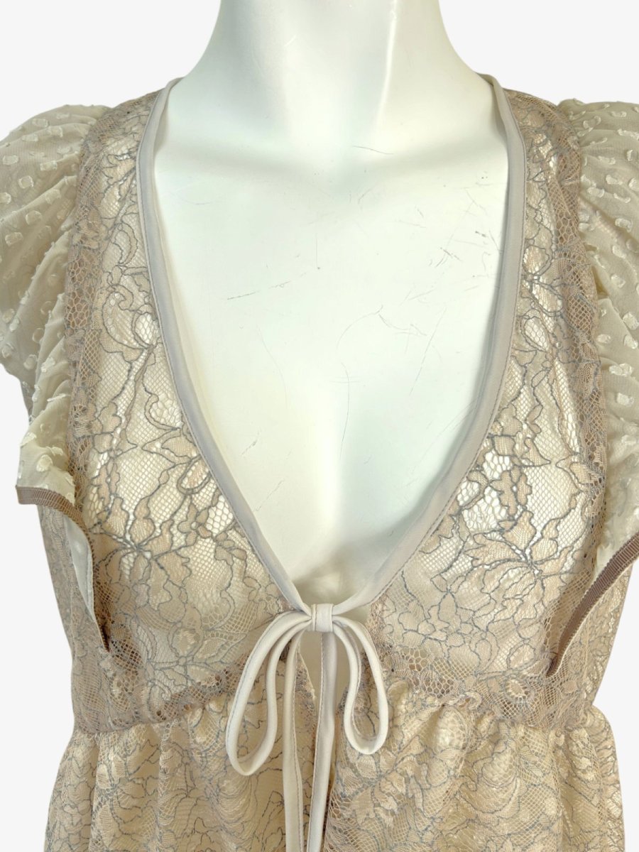 画像14: ボタニカルレース　ジレ  (14)