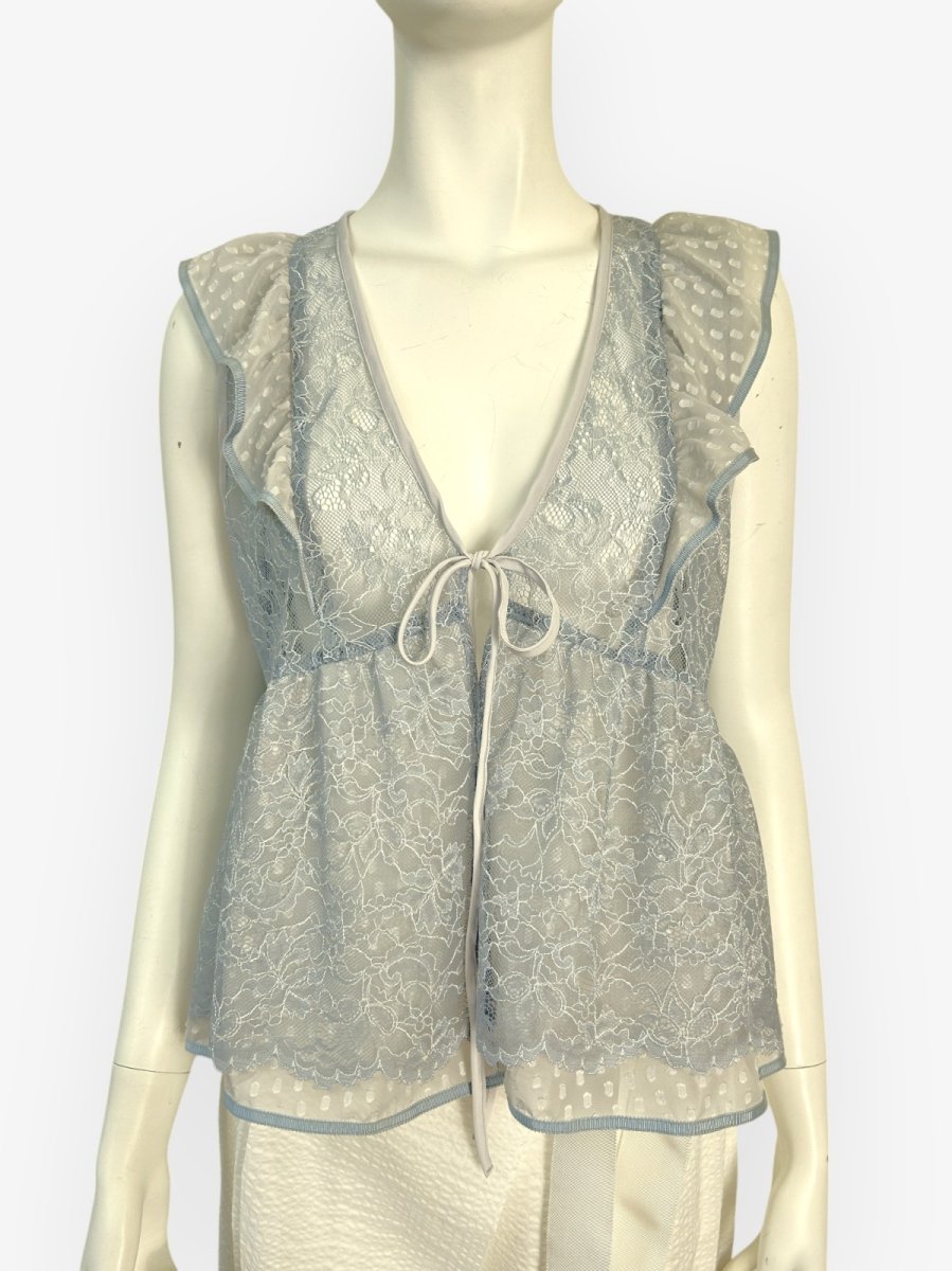 画像7: ボタニカルレース　ジレ  (7)