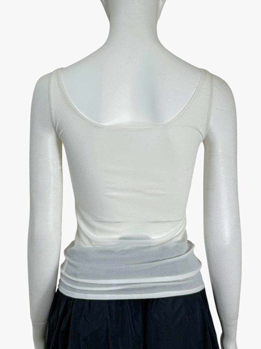 画像6: パウダリーチュール タンクトップ  (6)