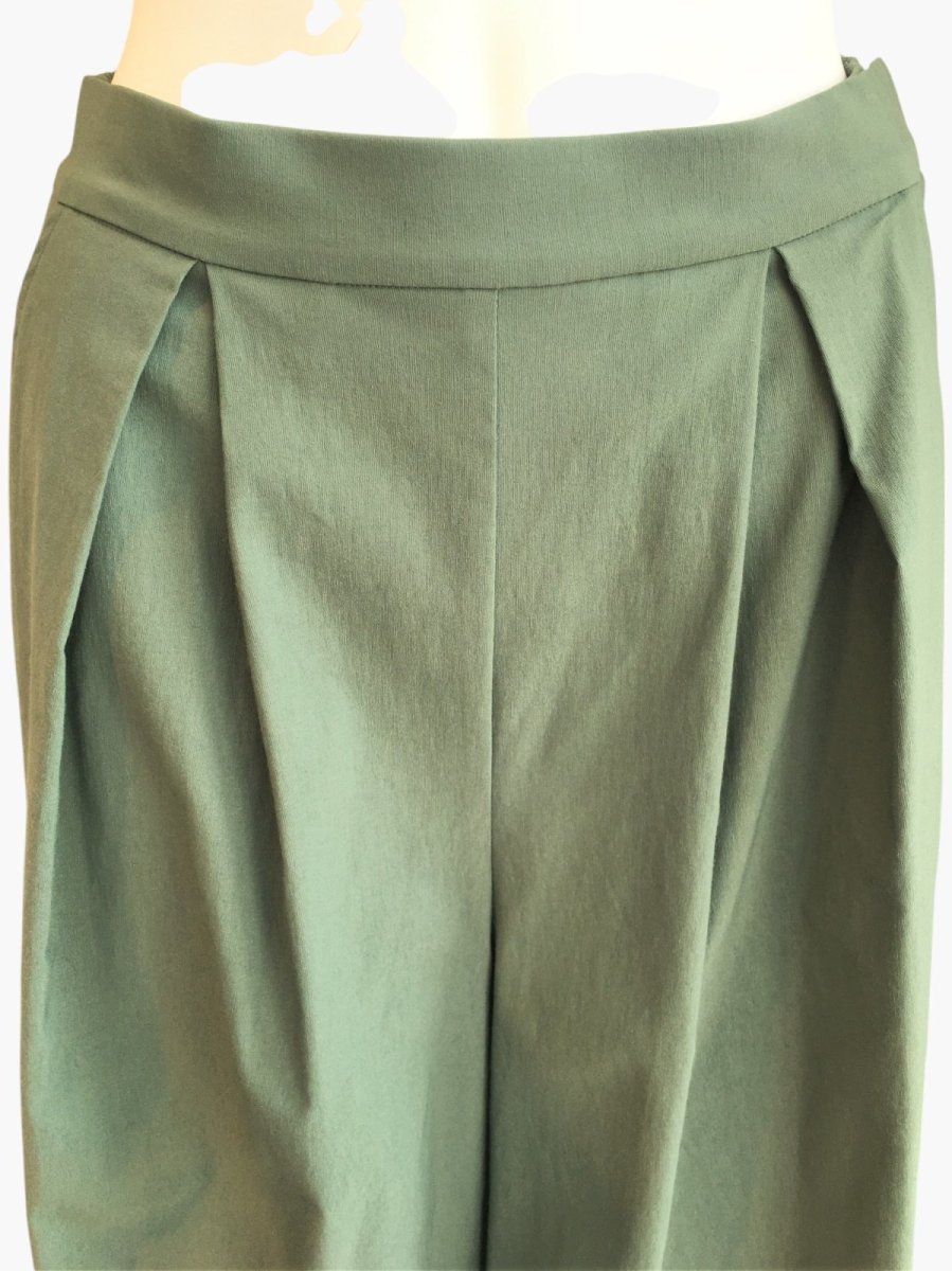 画像9: レーヨンナイロンストレッチ　パンツ (9)