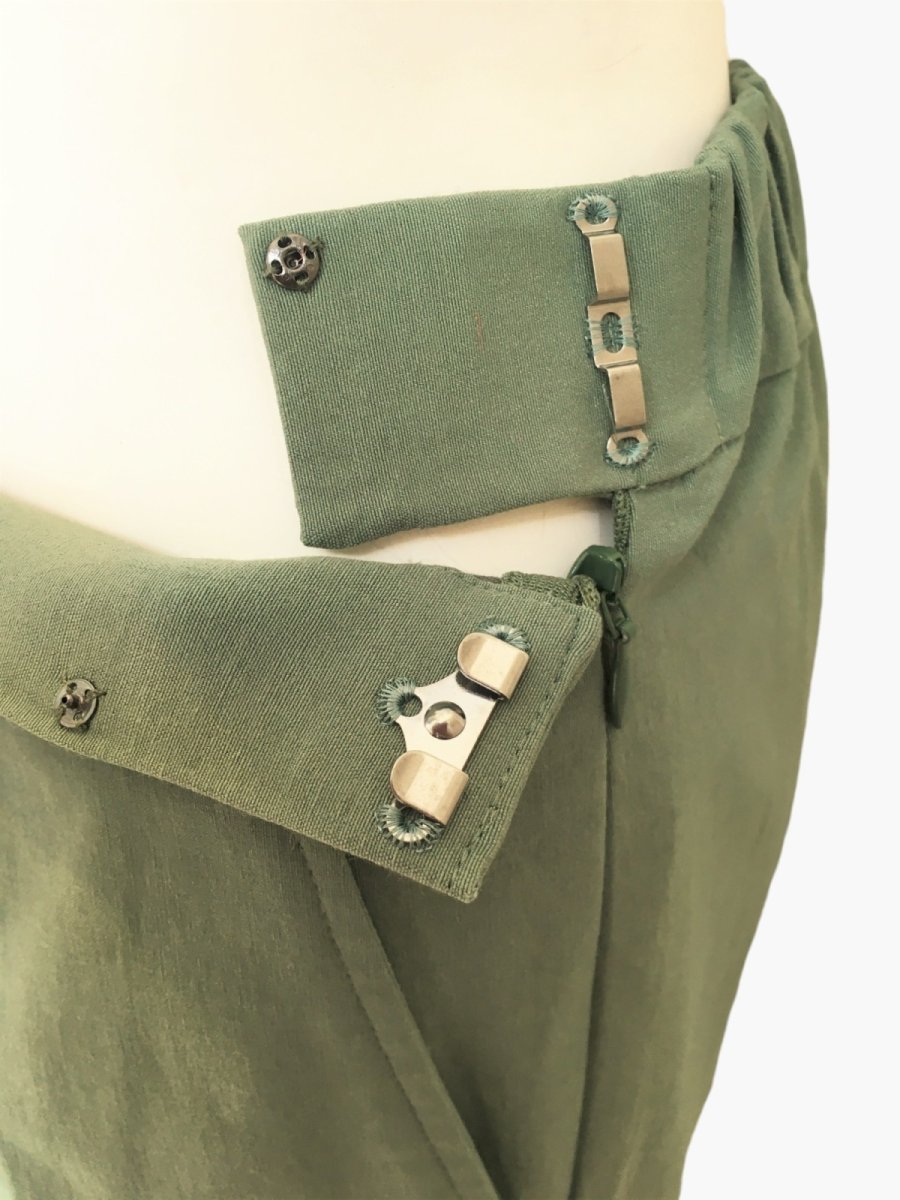 画像11: レーヨンナイロンストレッチ　パンツ (11)