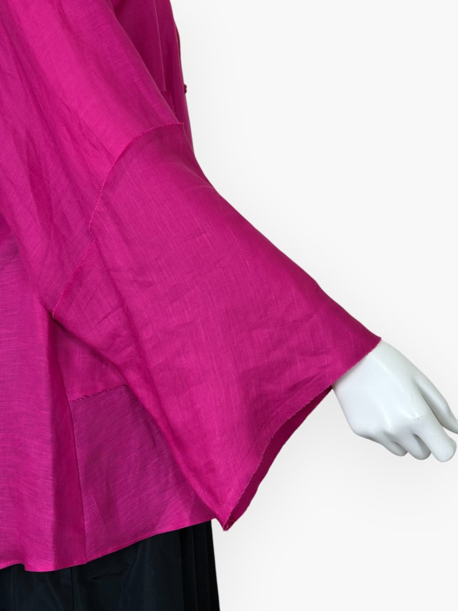 画像6: ハンカチリネン　ブラウス  (6)