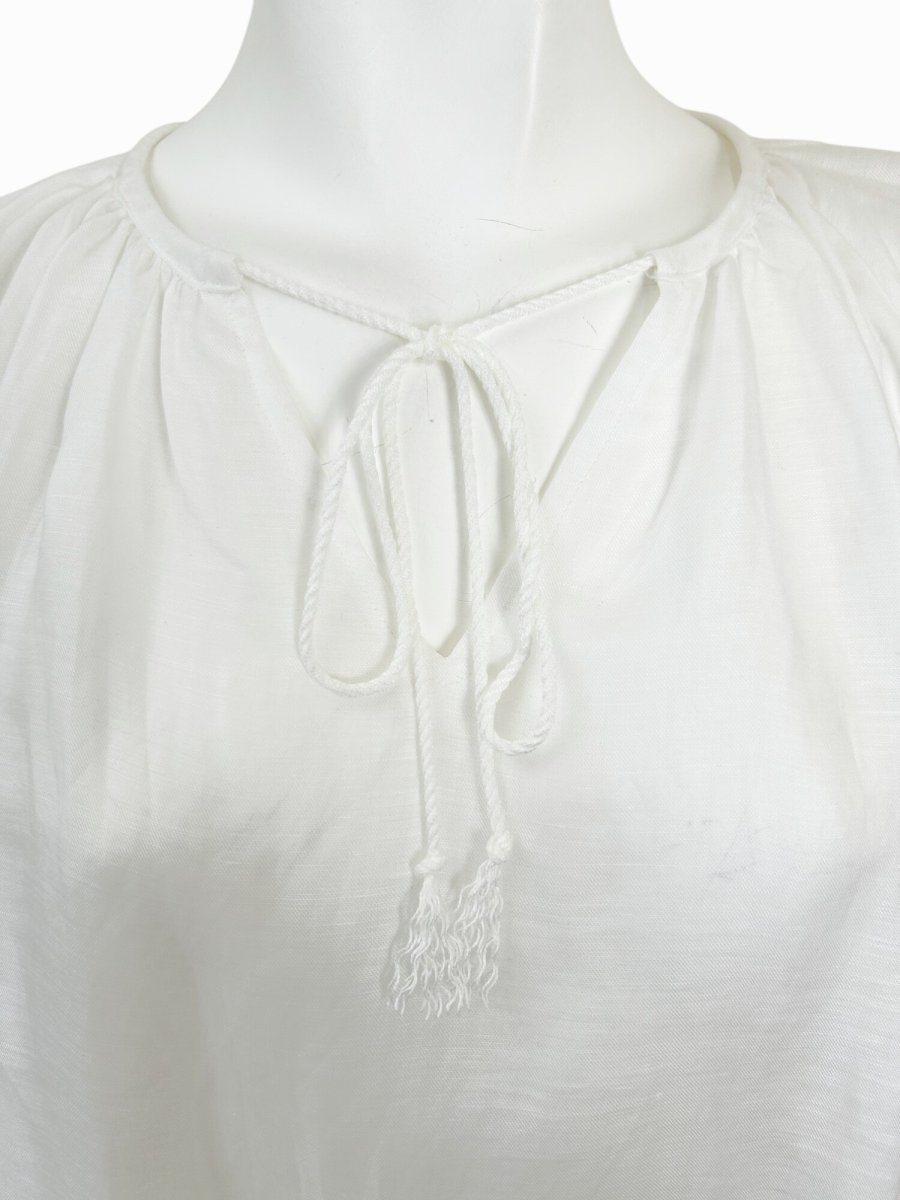 画像14: ハンカチリネン　ブラウス  (14)