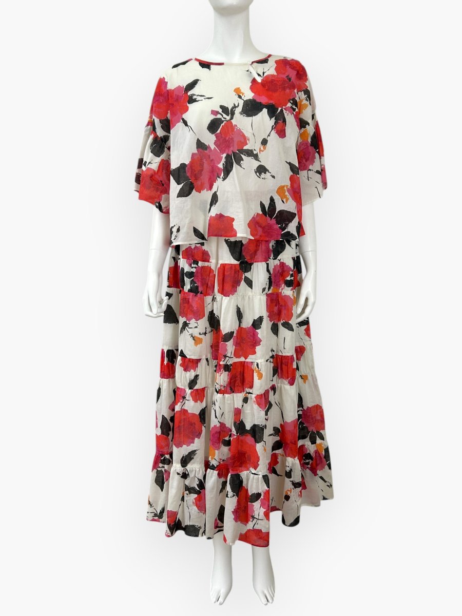 画像6: ユイルローズプリント　ブラウス (6)