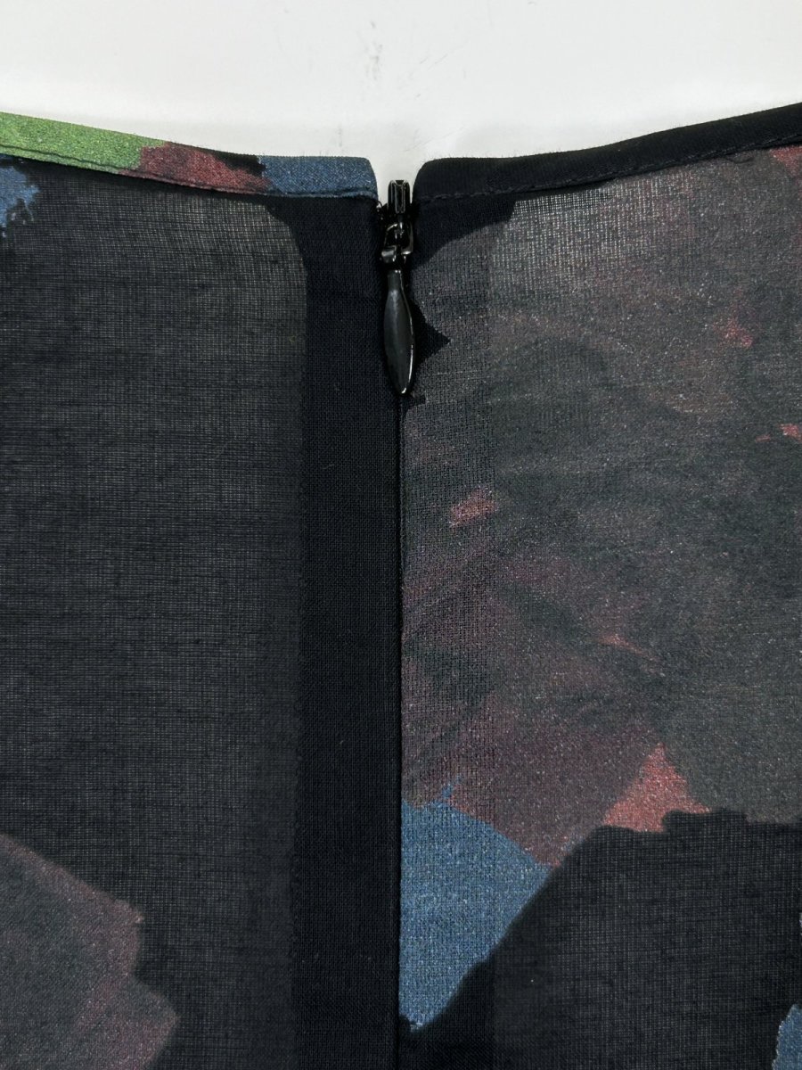 画像10: ユイルローズプリント　ティアードブラウス  (10)