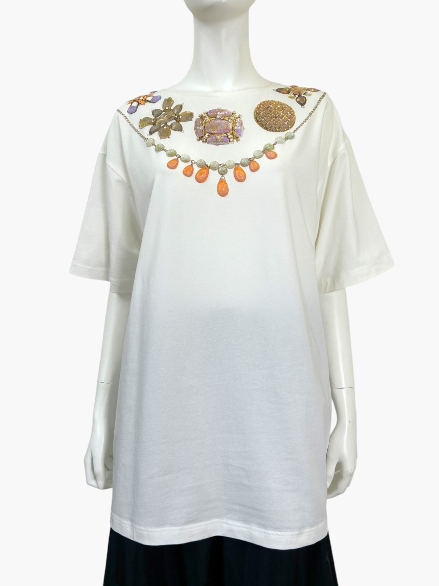画像1: ジェムジェムTシャツ　チュニック (1)