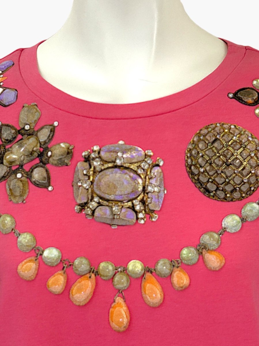 画像2: ジェムジェムTシャツ　チュニック  (2)