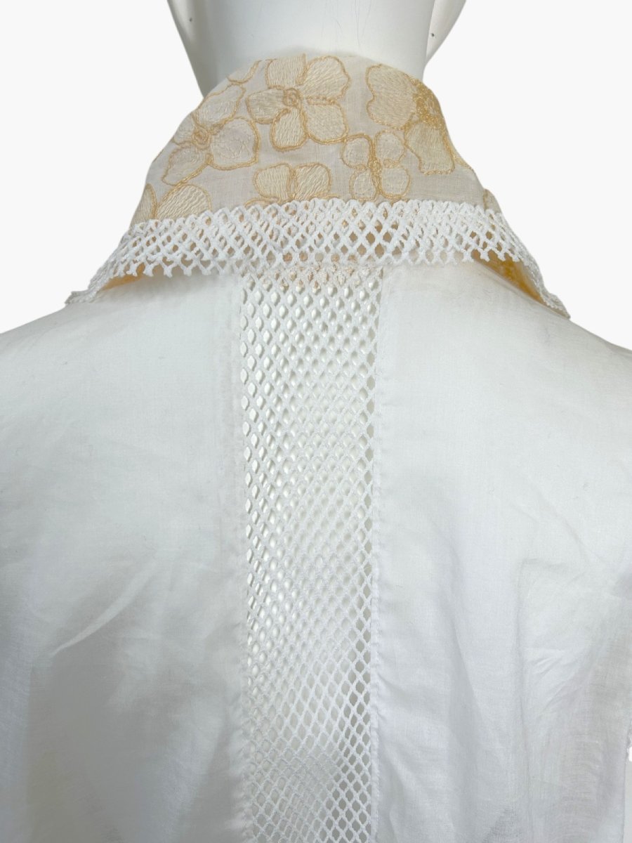 画像6: スワリーフラワーエンブ　ベスト  (6)