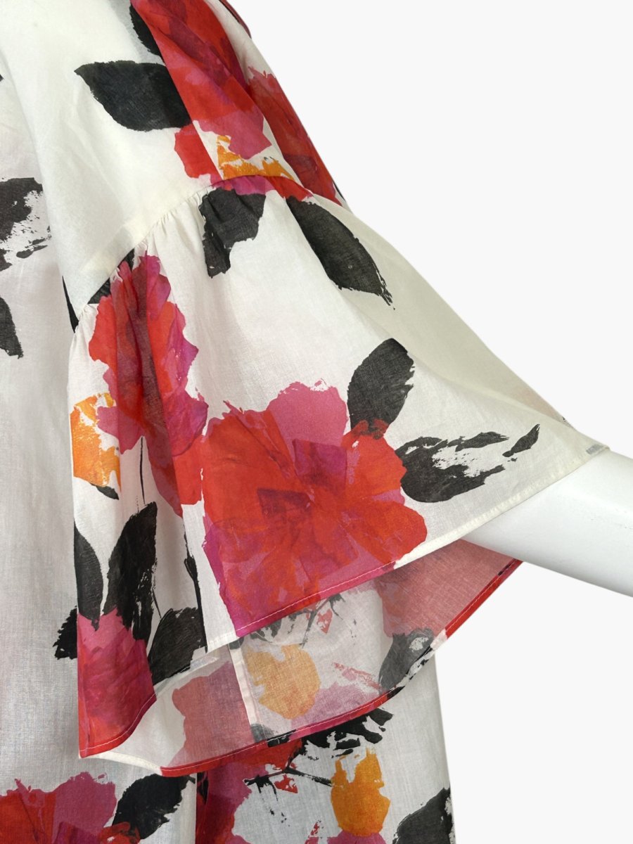 画像5: ユイルローズプリント　ブラウス (5)