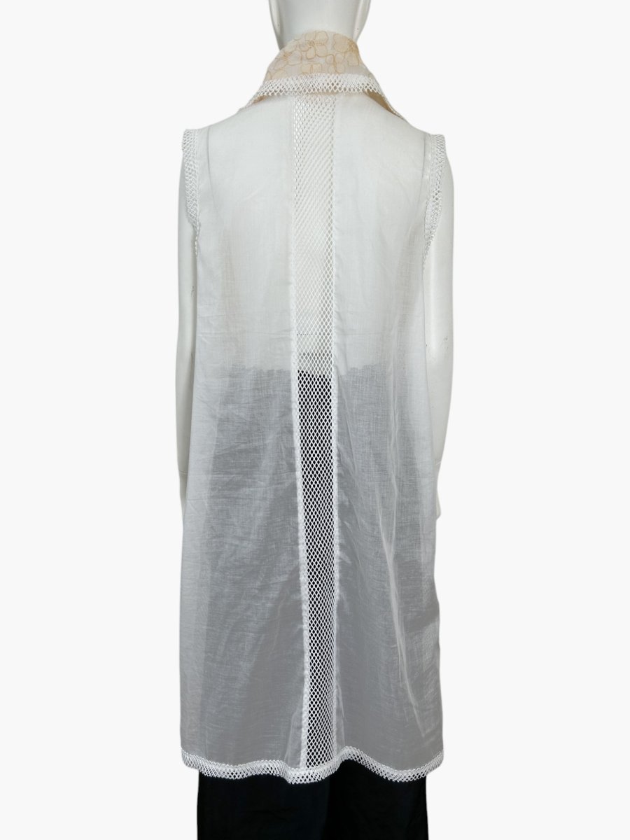 画像3: スワリーフラワーエンブ　ベスト  (3)