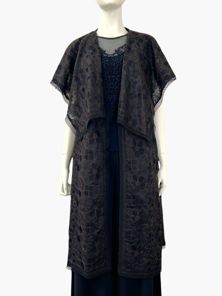 画像9: スワリーフラワーエンブ　ベスト  (9)