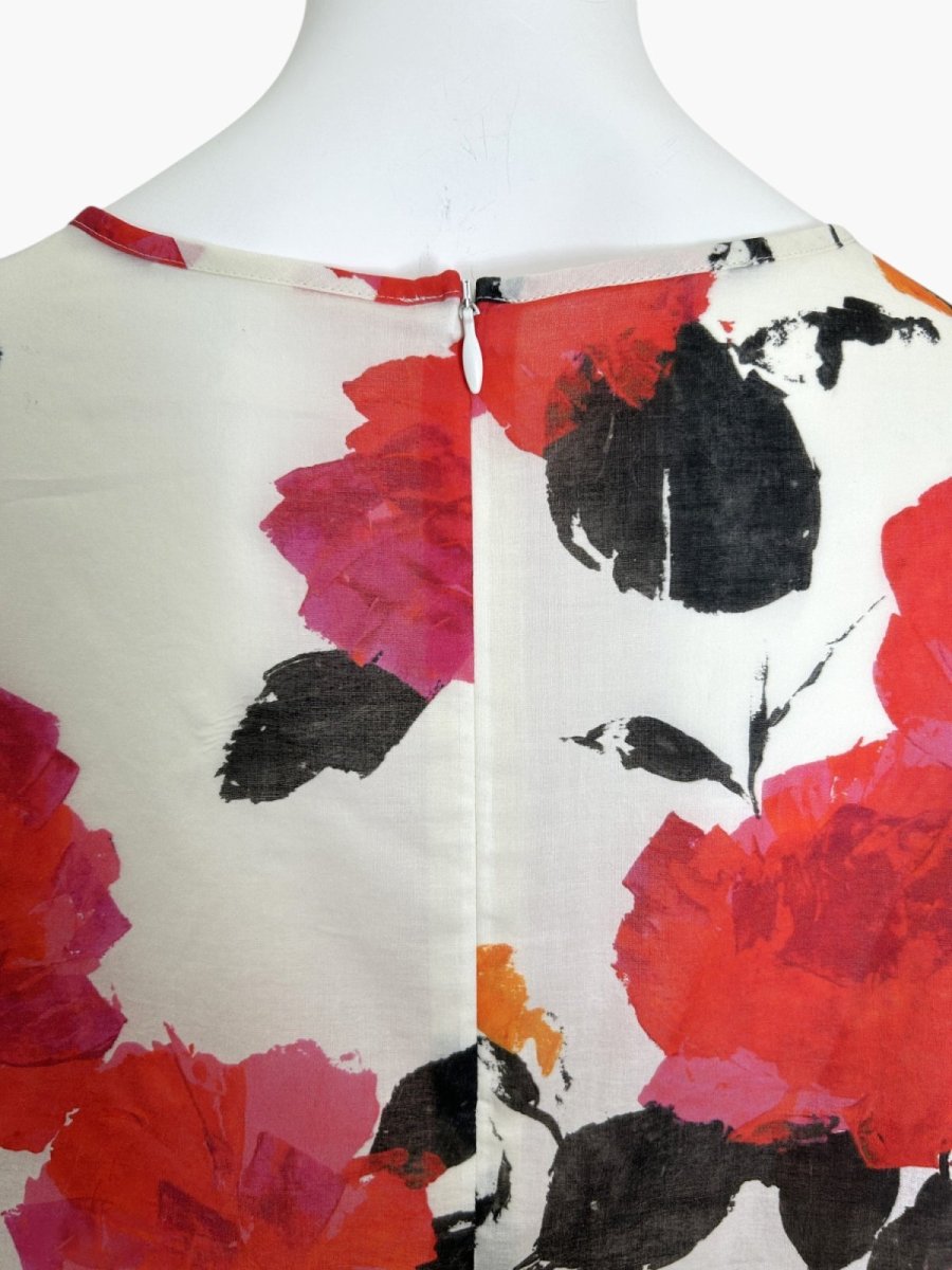 画像6: ユイルローズプリント　ティアードブラウス  (6)