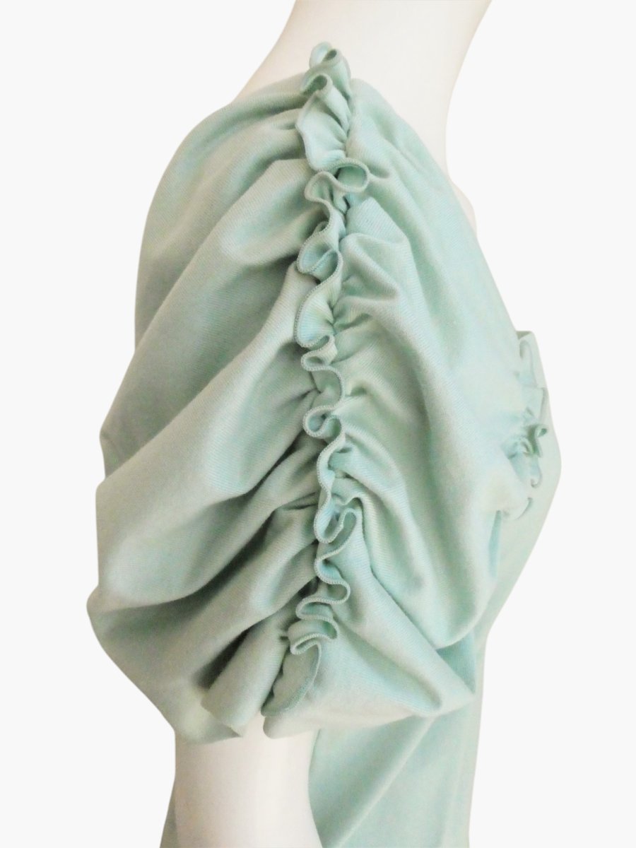 画像3: コーマ天竺　ギャザースリーブ (3)